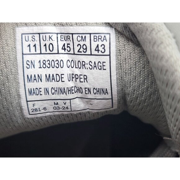 Skechers Street Shoes Mens Size 11 Air-Cooled‎ Memory Foam Comfort 183030 - Picture 8 of 11